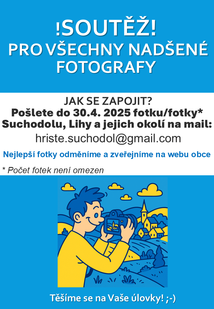 Soutěž pro nadšené fotografy!