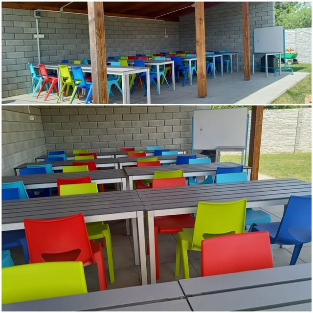 Vybavení zázemí pro volnočasové aktivity