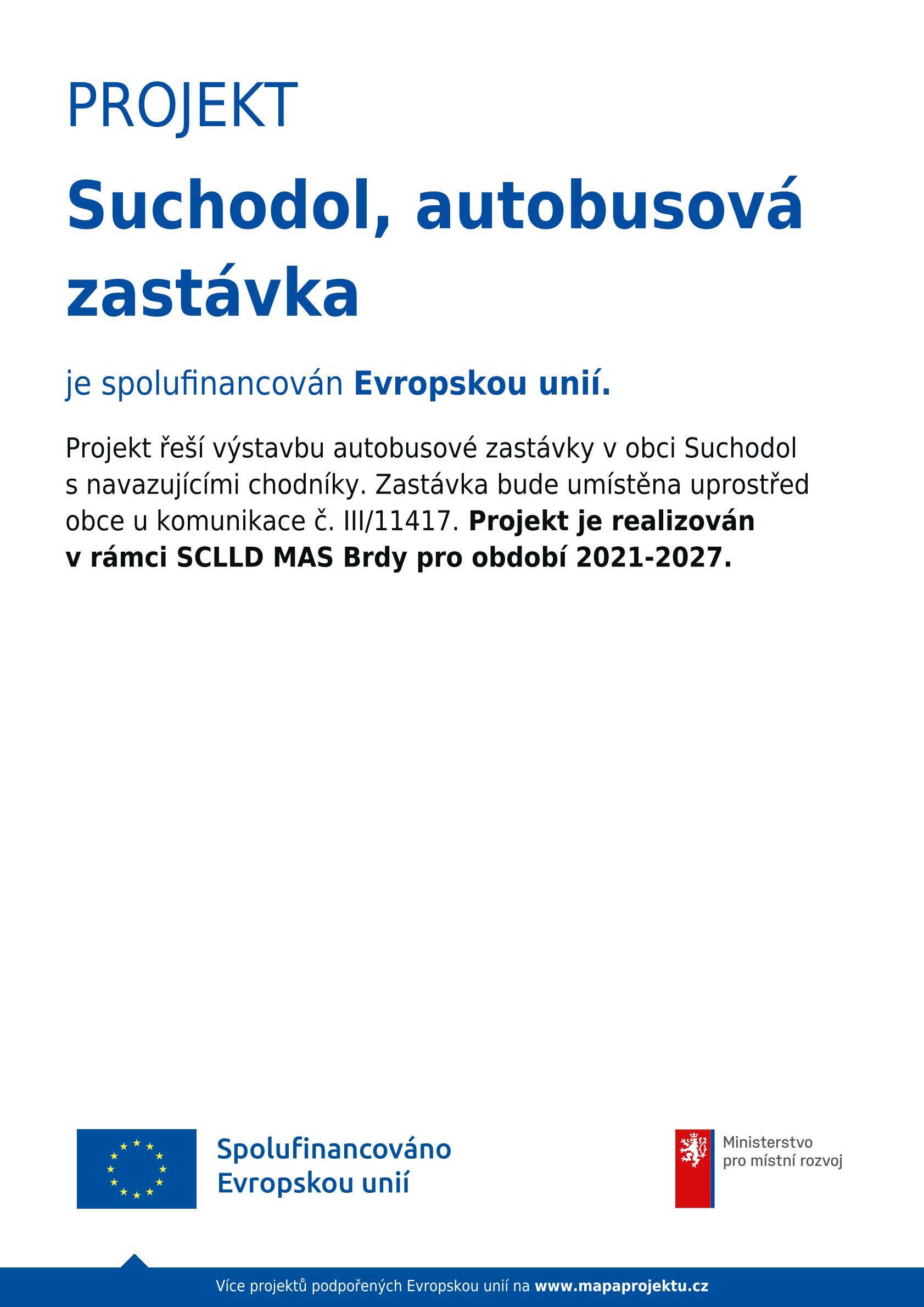 Suchodol, autobusová zastávka