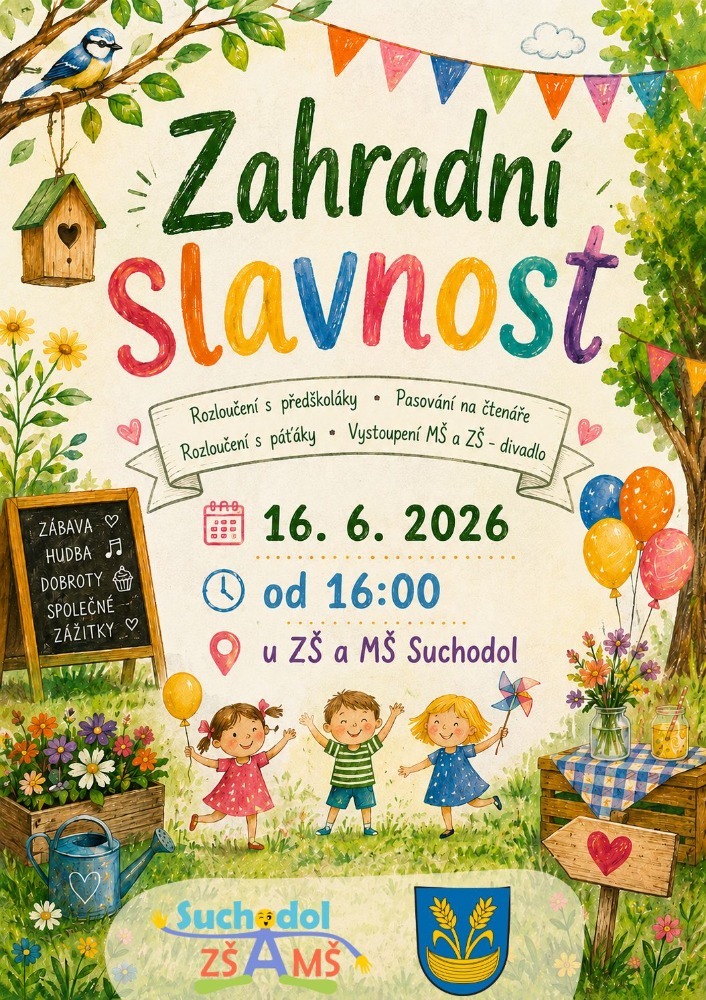 ZŠ a MŠ Suchodol - zahradní slavnost 2025