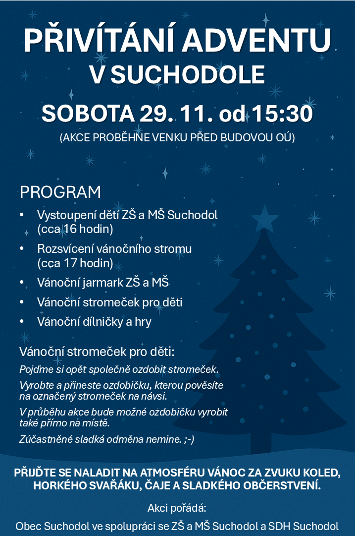 Zahájení adventu 2025